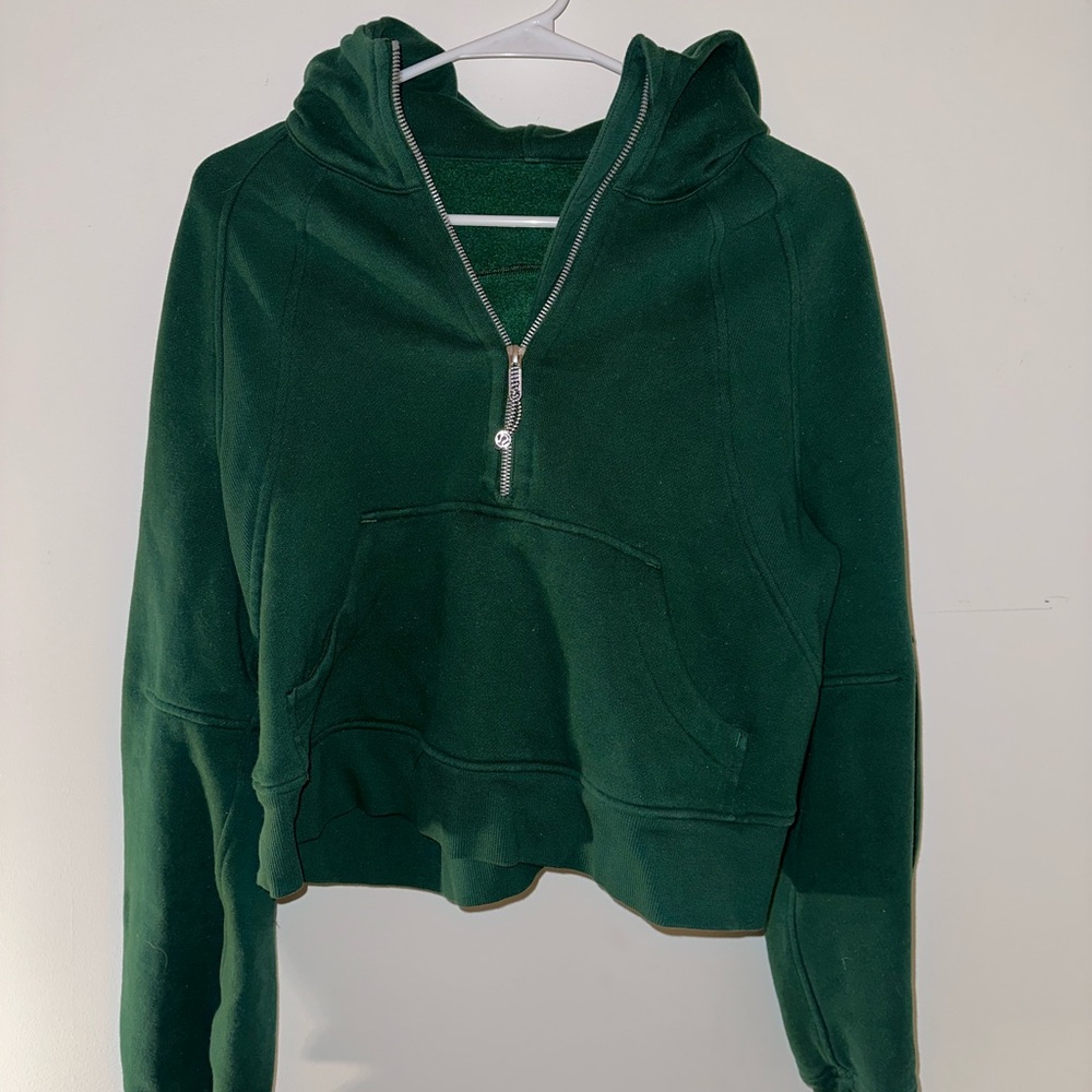 Lulu lemon hooded cropped scuba jacket
